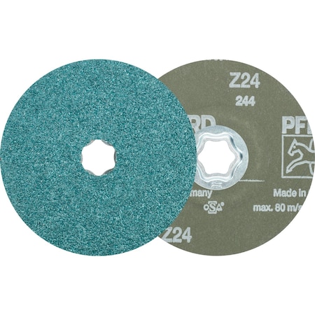 Pferd Combiclick Fiber Disc, 5", 24 Grit 40137